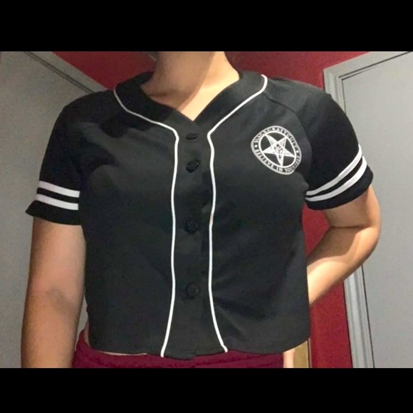 Black Craft Jersey crop - Picture 1 of 5
